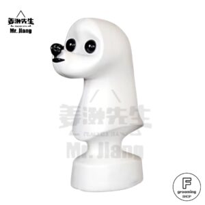 【ビションフリーゼヘッド（顔・頭部）専用土台（本体）】※付属品：ピック（穴あけ）・目4個・鼻2個