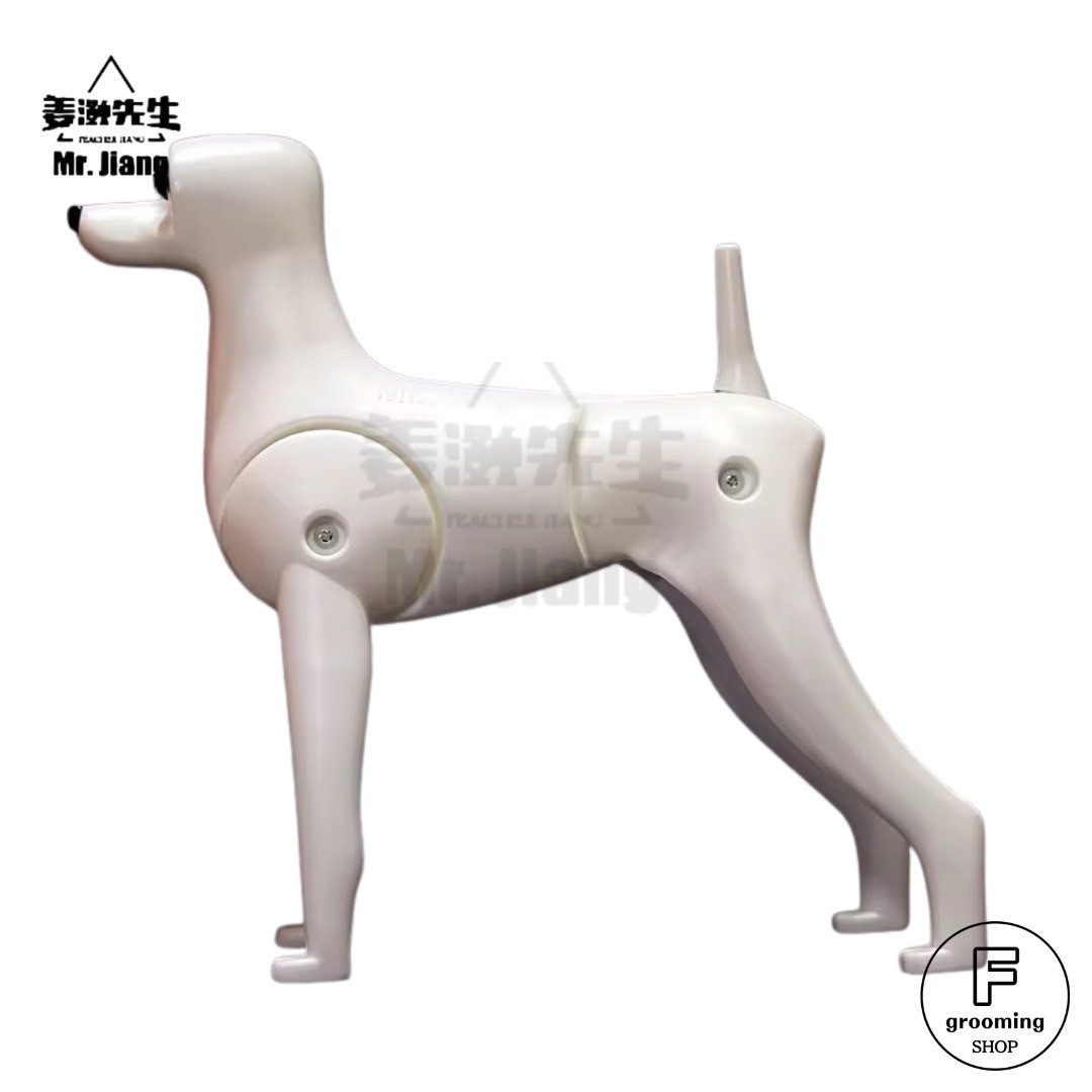 【プードル全身用専用土台(本体)ペットカットタイプ】※付属品:ピック(穴あけ)・ドライバー・目4個・鼻2個
